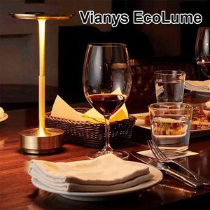 Lampe de bar sans fil rechargeable LED nordique en gros, lampe de table de nuit de luxe rechargeable pour restaurant - Product Image 6