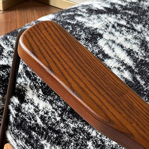 AOMISI <span class=keywords><strong>CASA</strong></span> Style nordique maison tissu canapé simple chaise berçante moderne Relax salon fauteuil bras Accent chaise pour salon - Product Image 5