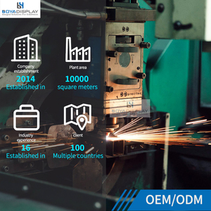 Tùy chỉnh kéo ra xoay sàn gỗ đứng gỗ cứng gạch Gốm Đá Cẩm Thạch Granite hiển thị kết hợp tủ - Product Image 6