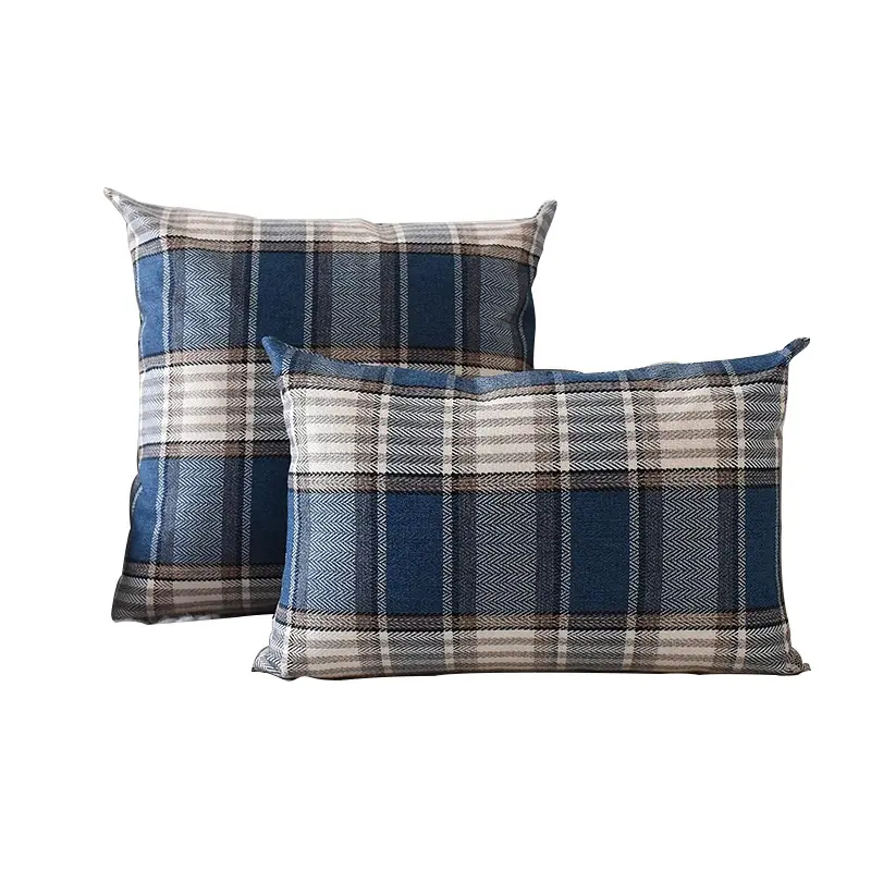 2021 Nordic Light Luxury plain cushion covers cotton throw pillow boho linen cushion covers 50x50