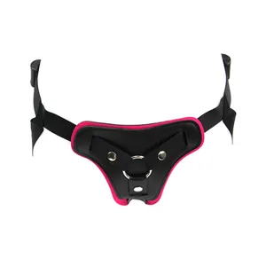 Ropa interior suave para <span class=keywords><strong>mujer</strong></span> Gay O lesbiana, cinturón ajustable, anillos de silicona usable, consolador para pene, arnés, Correa - Product Image 1