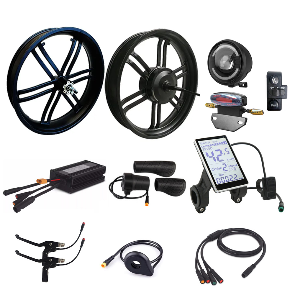 48V 1000W 20x4.0 Ebike Conversion Kit - Durable & Powerful