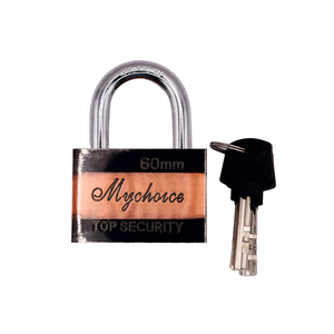 उत्कीर्ण पैडलॉक लॉक स्लाइड कार्ड इलेक्ट्रोप्लेटेड कॉपर डोर आयरन 2022 नई शैली कस्टम विंटेज लाल और काले वेन कुंजी विरोधी जंग - Product Image 2