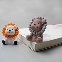 3D Leeuwvormige Cartoon Siliconen Mal - DIY Kaarsen Chocolademousse Taarten Auto & Keuken Essentials