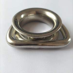 ห่วงเหล็กกล้าไร้สนิม Eda 316 รุ่น D-ring ขนาด M6 M8 สำหรับงานทางทะเล เช่น งานเรือใบและงานรอกสูง - Product Image 4