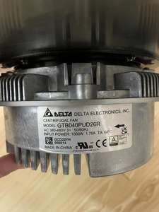 Ventilateur centrifuge de refroidissement Delta GTB040PUD26R N1 400V 50/60Hz 400mm 1000W 1.75A 1850RPM IP54 sur pied avec prise EC OEM - Product Image 5