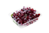 Conteneur en plastique jetable pour l'emballage des raisins en boîte PET fabriqué en Chine