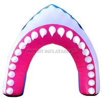 Orient Gonflables personnalisé de requin Gonflable arche porte attraction