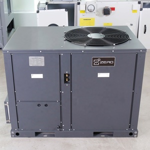 เครื่องปรับอากาศแบบแพ็คเกจติดตั้งบนหลังคา ขนาด 0.2 3 4 5 ตัน 203V 230V 60 Hz สำหรับโรงงาน ระบบทำความเย็นและความร้อน ระบบปรับอากาศกลาง สำหรับโรงแรม - Product Image 1