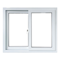 Ventana Corredera de Aluminio Serie 60, Exportación Especial, Fábrica de Origen para Contenedores, Casas Prefabricadas, Plantas de Agua, Plantas Químicas