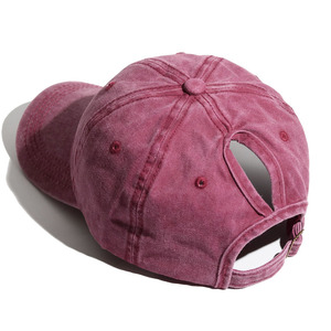 Gorra de Béisbol Vintage Lavada y Desgastada con Diseño de Espiga para Hombre y Mujer, Gorras Deportivas de Verano con Bordado a Mano para Papá - Product Image 6