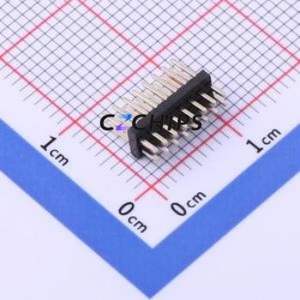 KH-1.27PH180-2X8P-L7.2 Pin Header Through hole Component (THT),P=1.27mm Connector 2x8P 1.27mm 1.27mm Pin Header - Product Image 2