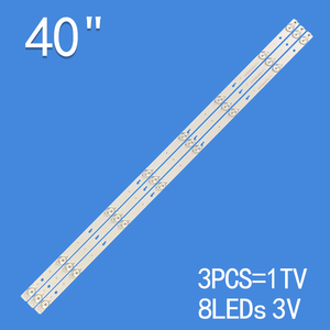 Tira de Retroiluminación LED para TV <span class=keywords><strong>Panasonic</strong></span> de <span class=keywords><strong>40</strong></span> <span class=keywords><strong>Pulgadas</strong></span> CRH-ES40WWB303008035ADREV1.1/1.0 TH-40D400C 40L1600C JL.D40081330-020DS-M-V01 - Product Image 1