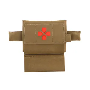 SIVI 500D Cordura Nylon Tactico Micro Med Emergency MOLLE First Aid Kits Bag Tactical Trauma Medical Pouch