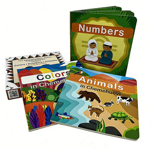 Ensemble de livres éducatifs pour bébés, tout-petits et enfants, avec boîte de rangement, imprimés sur papier - Product Image 3