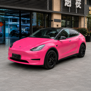 Vinilo satinado para coches, color morado remolacha, PET de alto brillo, con tecnología de liberación de aire y autorreparación, película para rotulación completa de vehículos, película que cambia de color. - Product Image 1