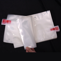 Sac d'emballage pour poissons vivants de qualité alimentaire sur mesure, thermoscellable, gonflable, transparent, avec poignée, pour fruits de mer frais