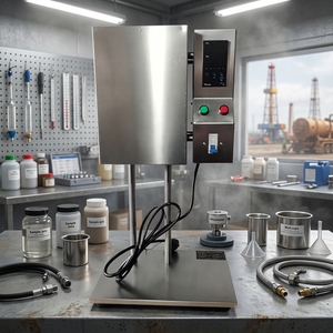 Analyseur de perte de filtre HTHP de laboratoire pour les tests pétroliers GGS71 avec contrôle électronique de la température <span class=keywords><strong>PID</strong></span> pour le test des fluides de forage - Product Image 4