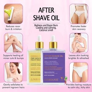 L'odore della fragola dell'etichetta privata lenisce la pelle dall'<span class=keywords><strong>olio</strong></span> <span class=keywords><strong>da</strong></span> <span class=keywords><strong>barba</strong></span> vegano idratante profondo delle donne Area sensibile del Bikini della pelle - Product Image 2