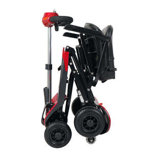 Scooter électrique pliable léger à 4 roues, design fauteuil à dossier haut, portable pour usage extérieur, moteur 250W pour personnes à mobilité réduite - Product Image 6