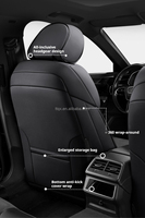 Vente chaude 2017-2024 Coussins de siège de voiture de luxe personnalisés 360 ° tout compris pour Audi A4/A6/Q3/Q5 housses de siège en alcantara vert