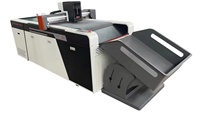 Plotter digital de corte plano Auto Feedergrey cardboardcutting máquina de corte de papel y mesa de corte corrugado