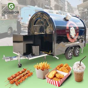 Carro Eléctrico Rosa para Helados y Café, Remolque de Comida Rápida, Carro de Perritos, Carrito de Dulces para Fiestas - Product Image 1