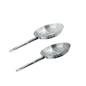 Đa Kích Thước Frypan Và Chảo Sâu Frying Pan Thép Không Gỉ Chảo Granite Không Dính Fry Pan - Product Image 3