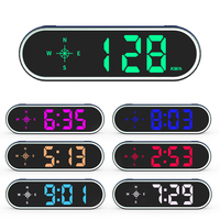 Tampilan Head-up Display (HUD) Universal Kecil G60 MPH KMH dengan Alarm Kecepatan Berlebih untuk Semua Mobil
