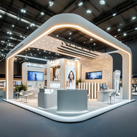 Stand d'exposition moderne MEGA, assemblage modulaire pour boutique éphémère, centre commercial, événement, spectacle