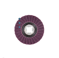 Roue à lamelles EXPERT N475 SCM, grain 180, dureté M, pour mini-meuleuse d'angle, polissage rapide du métal, roue abrasive