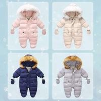 Combinaisons de neige une pièce pour tout-petits Costumes de ski Manteaux imperméables d'hiver Vestes Combinaisons pour enfants Garçons et filles