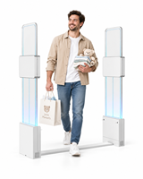 Portique RFID UHF hors ligne avec puce Impinj E710 pour le suivi des publications en librairie aux entrées et aux sorties de caisse