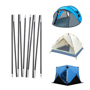 折れない柔軟なグラスファイバーロッドポールテント結婚式用6mmテントポールグラスファイバーポール/柔軟なグラスファイバーテントポール - Product Image 5