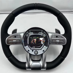Volante de Fibra de Carbono para <span class=keywords><strong>Maybach</strong></span>, para Benz S300 S320 S500 G500 G55 G350 W222 W213 W220 W205, Volante Completo - Product Image 5