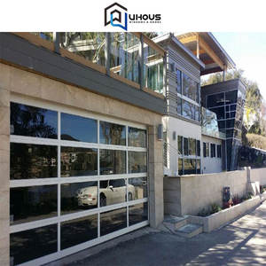 <span class=keywords><strong>Porte</strong></span> <span class=keywords><strong>de</strong></span> <span class=keywords><strong>garage</strong></span> électrique automatique design industriel moderne 9x7 pied en aluminium pour <span class=keywords><strong>ressorts</strong></span> inclinables pour <span class=keywords><strong>porte</strong></span> d'entrepôt extérieur - Product Image 2