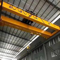 Pont roulant à double poutre de 10 tonnes de style européen, le plus vendu, pour la manutention de matériaux en atelier, personnalisable