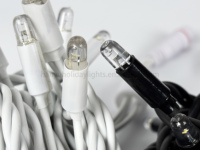 Kommerzielle benutzer definierte 10m IP67 wasserdichte LED-Lichterkette Licht weiß Gummi kabel Draht Garten Outdoor Weihnachts baum Dekor Kupfer