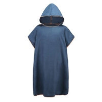 Poncho de plage Offre Spéciale rapide assorti pour adultes Poncho de surf avec logo personnalisé coloré avec capuche