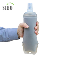 Bouteille d'eau portable haute performance de 500 ml en TPU de qualité alimentaire, étanche, pour la randonnée, l'entraînement et le fitness - Prix de gros