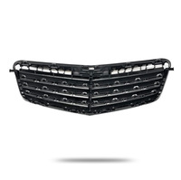 Nueva Parrilla Delantera Central de Tres Listones de ABS de Alta Resistencia OE 2128800583, Ajuste Directo para Mercedes Clase E W212 2010-2013, Reparación de Automóviles