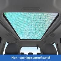 Pare-soleil en aluminium pour toit ouvrant de voiture Audi Q5L/Q3/Q7/Q4/Q6/A4L/A6L, installation par ventouse, style minimaliste, anti-chaleur
