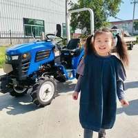 Mini Tractor 4x4 de Alta Calidad de 25hp en Venta, Tractores Agrícolas Pequeños Chinos