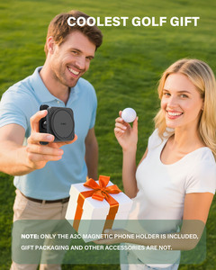 Custom Logo 360 Degree Rotate Abs Magnetic Golf Cart Phone <strong>Holder</strong> Flexible Mini Mobile Gym Dual Magnetic Phone <strong>Holder</strong> for Gym - Product Image 6