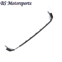 Kit de 3 pièces de garniture de diffuseur arrière en fibre de carbone sèche pour pare-chocs arrière de voiture, garniture décorative pour pare-chocs arrière BMW G80 M3 G82 M4