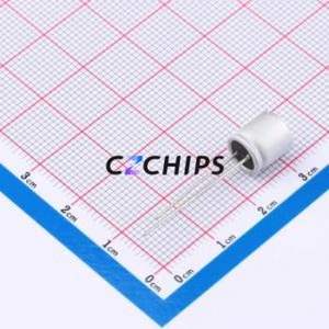 Condensador Sólido HS0J477M0808PC, Componente de Montaje en Orificio (THT), D8xL8mm 470uF 20% 6.3V 3.5mm - Product Image 2