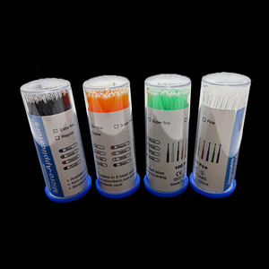 Bouteille greffage cils nettoyant coton-tige Eyeliner tatouage dissolvant de cils avec <span class=keywords><strong>micro</strong></span> brosse applicateur dentaire - Product Image 2