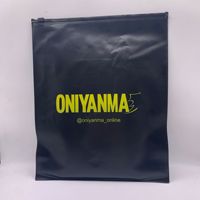 Pochette à fermeture éclair curseur givré biodégradable en PVC pour maillot de bain bikini sous-vêtements vêtements de plage pantalons chaussures emballage sac en plastique à fermeture éclair