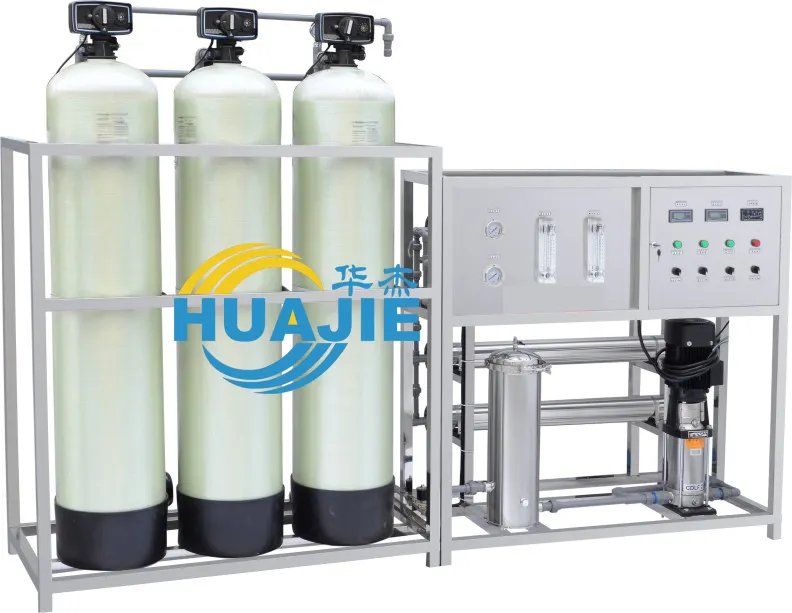HUAJIE 250-50000L نظام لمعالجة مياه التناضح العكسي نظام معالجة المياه ro نظام المياه ro المصنع