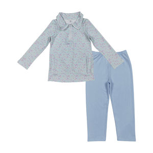 Nessuna tariffa, contattami (PM) GLP3248 RTS Abbigliamento all'ingrosso Set <span class=keywords><strong>Yoga</strong></span> per <span class=keywords><strong>Bambina</strong></span> Floreale Manica Lunga <span class=keywords><strong>Pantaloni</strong></span> Blu Abbigliamento Sportivo per Ragazze Stile Boutique Occidentale - Product Image 3